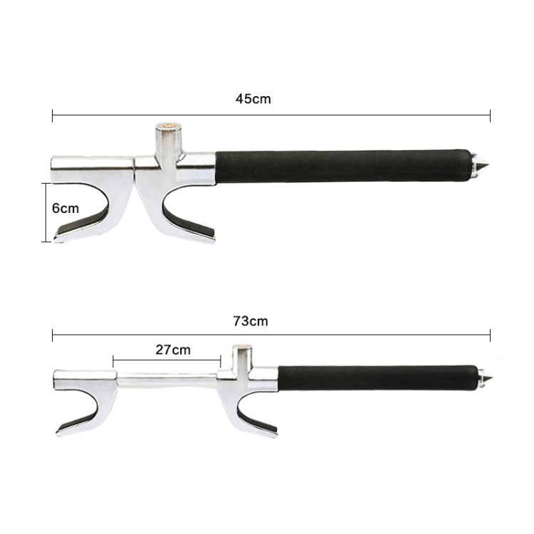 Car Adjustable Telescopic U Shape Steering Wheel Lock Anti-theft Cipher Lock with Safety Hammer - free shipping - PMC TechLife - Order now!