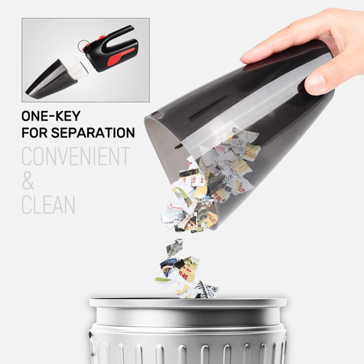 Car Wired Portable 120W Handheld Powerful Vacuum Cleaner with LED Light Cable Length: 5m(Black) - Vacuum Cleaner by PMC TechLife | Online Shopping South Africa | PMC TechLife | Buy Now Pay Later Mobicred