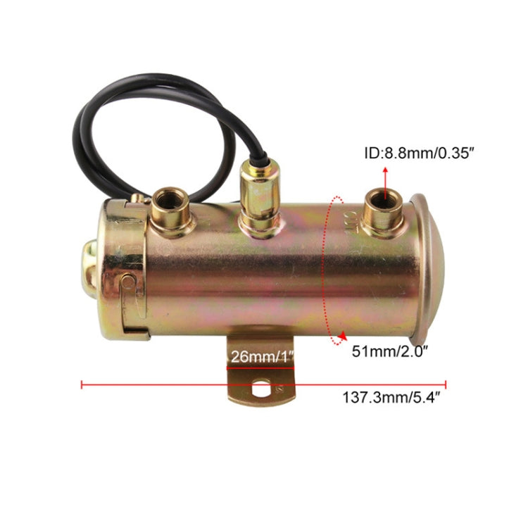 12V Car Modified Universal Electric Fuel Pump - free shipping - PMC TechLife - Order now!