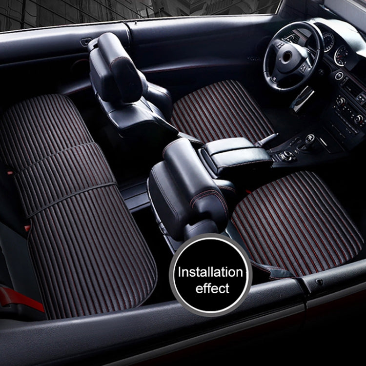 3 in 1 Car Seat Cushion Free Binding All Inclusive Seat Mat Set (Grey) - Seat Accessories by PMC TechLife | Online Shopping South Africa | PMC TechLife | Buy Now Pay Later Mobicred