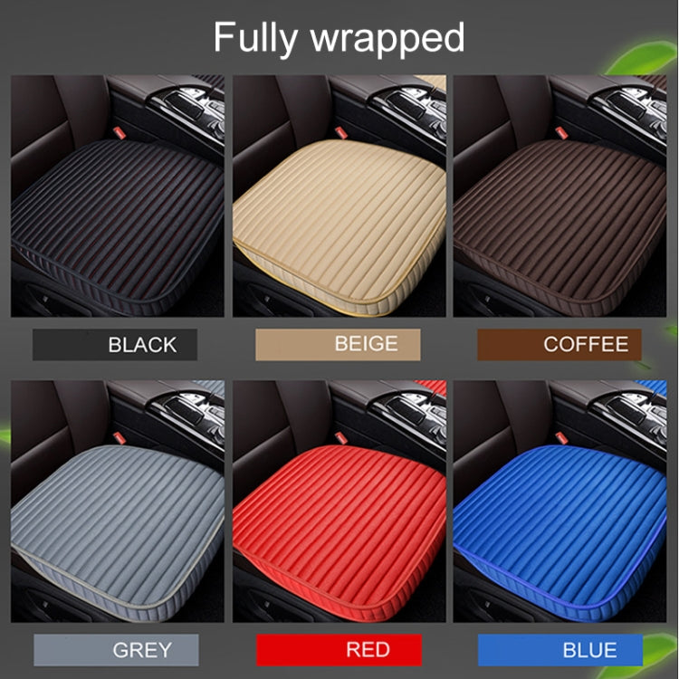3 in 1 Car Seat Cushion Free Binding All Inclusive Seat Mat Set (Red) - Seat Accessories by PMC TechLife | Online Shopping South Africa | PMC TechLife | Buy Now Pay Later Mobicred