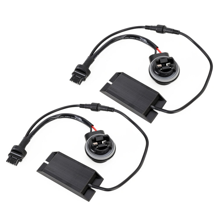 2 PCS 3156 DC12V 50W 6 Ohms Turn Signal / Reversing Light / Brake Light Split Dual Resistance Decoder - Headlight Ballast by PMC Jewellery | Online Shopping South Africa | PMC Jewellery | Buy Now Pay Later Mobicred