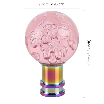 Universal Car Ball Shape Gear Head Gear Shift Knob (Pink) - Shift Knob by PMC Jewellery | Online Shopping South Africa | PMC Jewellery | Buy Now Pay Later Mobicred