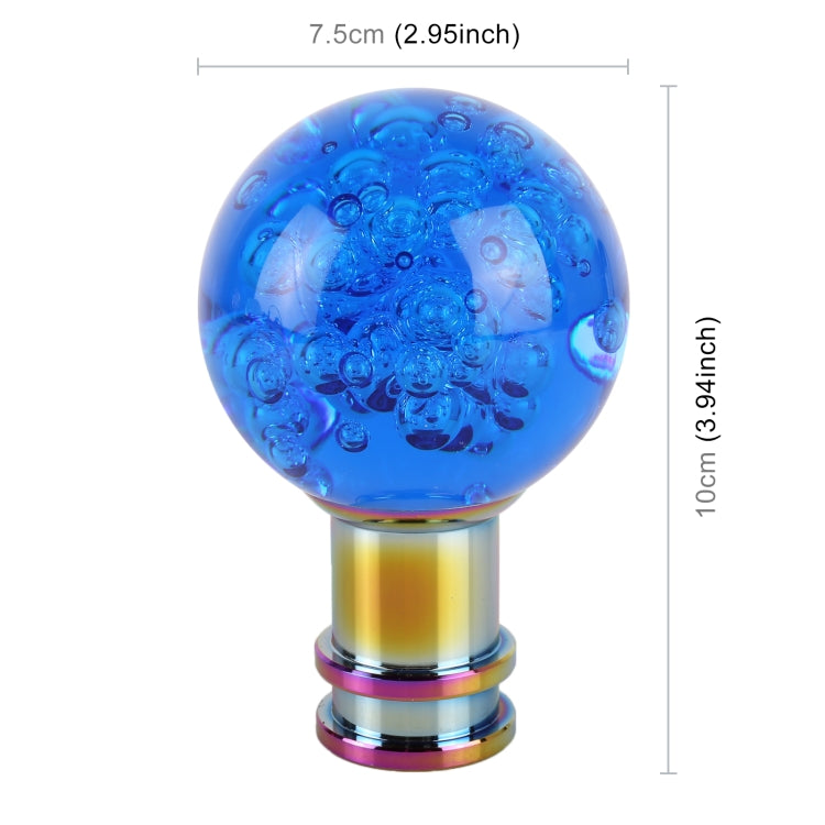 Universal Car Ball Shape Gear Head Gear Shift Knob (Blue) - Shift Knob by PMC TechLife | Online Shopping South Africa | PMC TechLife | Buy Now Pay Later Mobicred