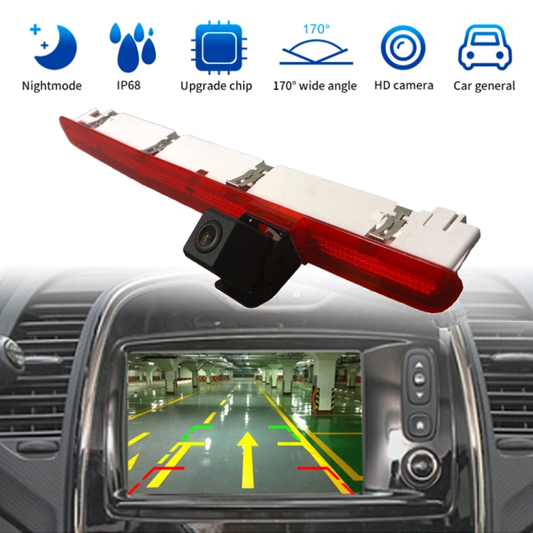 PZ473 Car Waterproof 170 Degree Brake Light View Camera for Volkswagen T6 Single Door - Rear View Cameras by PMC Jewellery | Online Shopping South Africa | PMC Jewellery | Buy Now Pay Later Mobicred