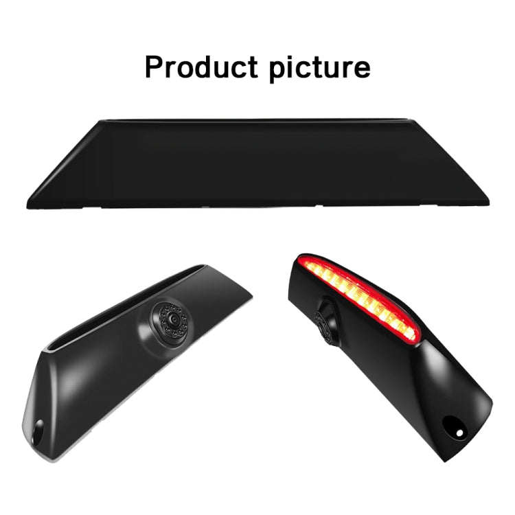 PZ474 Car Waterproof 170 Degree Brake Light View Camera + 7 inch Rearview Monitor for Iveco Daily 4 Gen - Rear View Cameras by PMC Jewellery | Online Shopping South Africa | PMC Jewellery | Buy Now Pay Later Mobicred