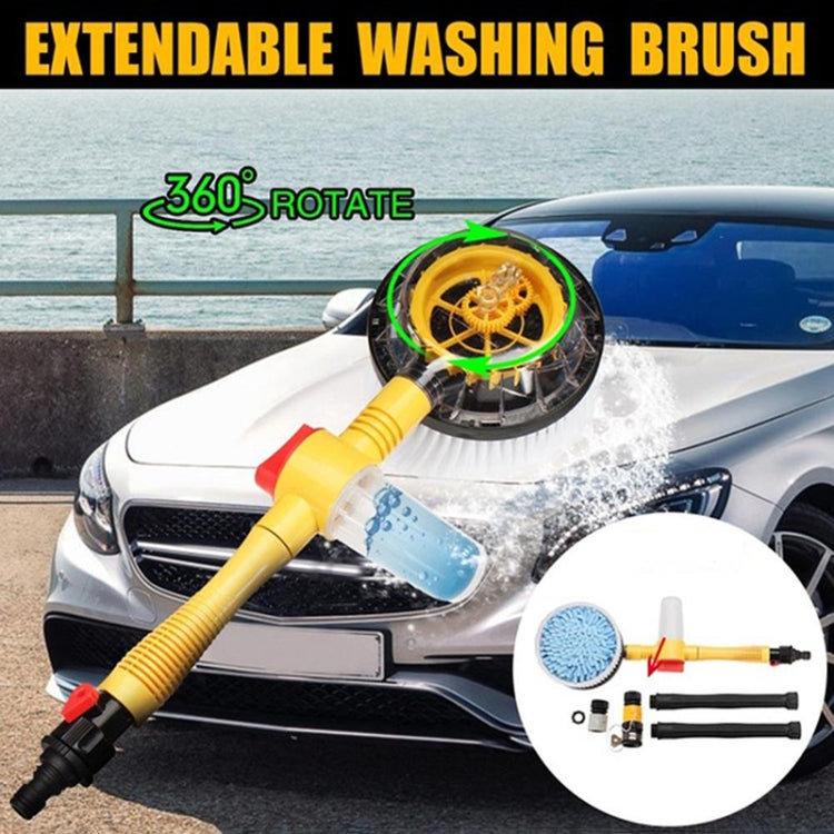 Car Cleaning Tools Chenille Automatic Rotating Car Wash Brush, Style: Water Brush + 10m Water Pipe - Car washing supplies by PMC TechLife | Online Shopping South Africa | PMC TechLife | Buy Now Pay Later Mobicred