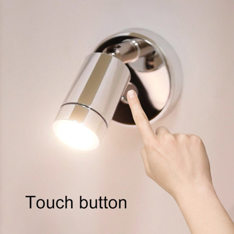 130mm RV 10-30V Multi-functional Reading Light with Touch Switch, Style: Hose - Instrument Lights by PMC TechLife | Online Shopping South Africa | PMC TechLife | Buy Now Pay Later Mobicred