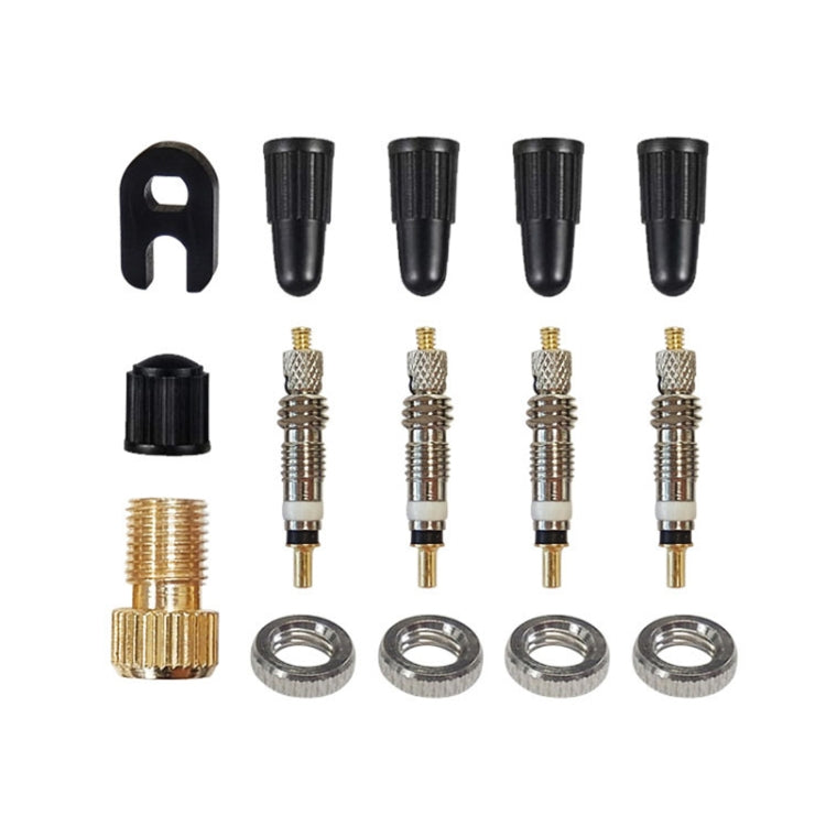 15 in 1 French Valve Core Adapter Set - Tire Valve Caps by PMc TechLife | Online Shopping South Africa | PMc TechLife | Buy Now Pay Later Mobicred