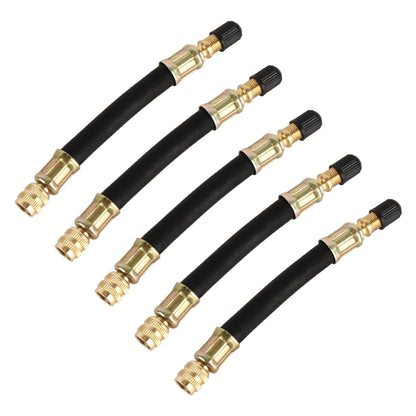 5 PCS Car Vacuum Valve Inflatable Extension Tube, Length: 120mm - Tire Valve Caps by PMC Jewellery | Online Shopping South Africa | PMC Jewellery | Buy Now Pay Later Mobicred