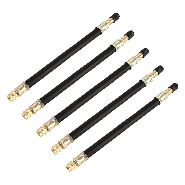 5 PCS Car Vacuum Valve Inflatable Extension Tube, Length: 180mm - Tire Valve Caps by PMC TechLife | Online Shopping South Africa | PMC TechLife | Buy Now Pay Later Mobicred