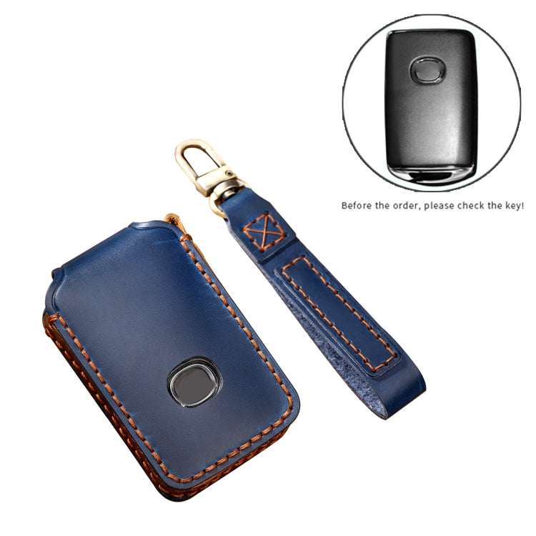 Hallmo Car Cowhide Leather Key Protective Cover Key Case for New Mazda Axela(Brown) - free shipping - PMC TechLife - Order now!