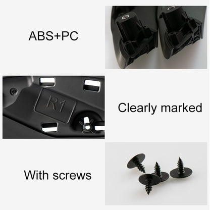 Car Left Rear Side Inner Armrest Door Handle for BMW F30 / F35, Left and Right Drive Universal(Black) - Door Handles by PMC Jewellery | Online Shopping South Africa | PMC Jewellery | Buy Now Pay Later Mobicred