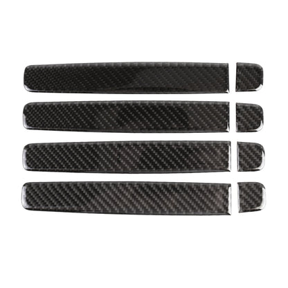 8 in 1 Car Carbon Fiber Door Outside Handle Decorative Sticker for WEY TANK 300 - Car Interior Mouldings by PMC Jewellery | Online Shopping South Africa | PMC Jewellery | Buy Now Pay Later Mobicred