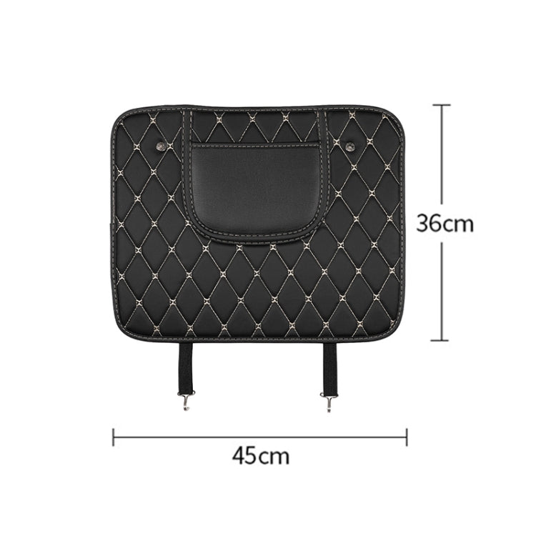 Car Half-inclusive Seat Back Anti-kick Mat Rear Anti-dirty Pad  Small Size - Seat Accessories by PMC Jewellery | Online Shopping South Africa | PMC Jewellery | Buy Now Pay Later Mobicred