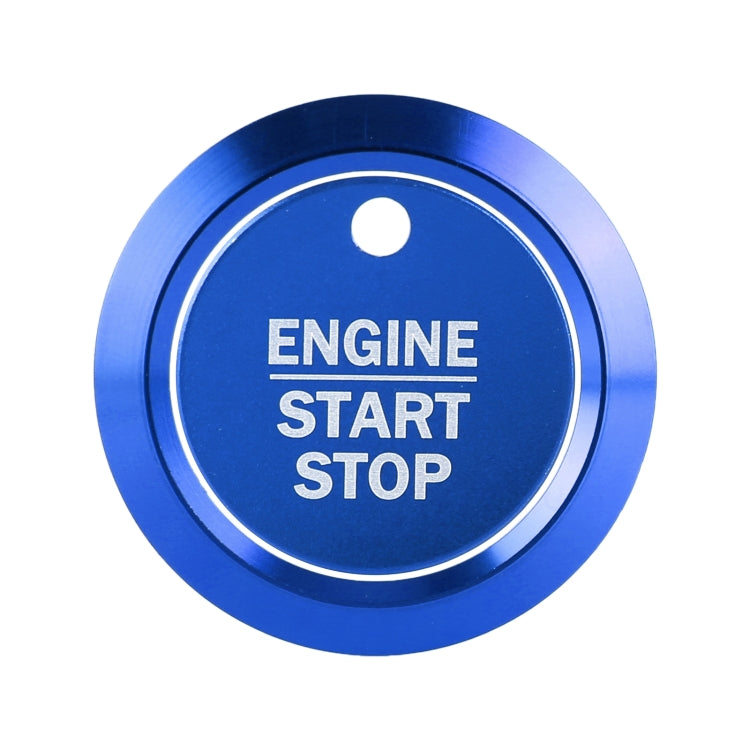 Car Engine Start Key Push Button Ring Trim Sticker Decoration for Ford F150 (Blue) - Decoration Rings by PMC TechLife | Online Shopping South Africa | PMC TechLife | Buy Now Pay Later Mobicred