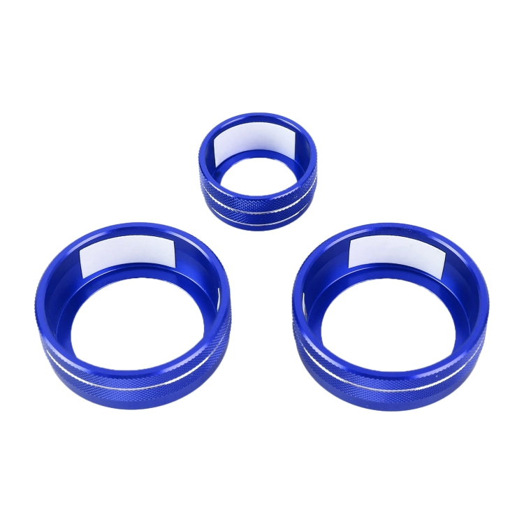 3 PCS Car Metal Air Conditioner Knob Case for Honda CR-V 2017-2021 (Blue) - free shipping - PMC TechLife - Order now!