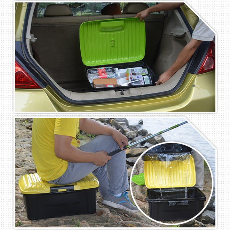 3R-2001 Car / Household Storage Box Sealed Box, Capacity: 30L (Green) - Stowing Tidying by 3R | Online Shopping South Africa | PMC TechLife | Buy Now Pay Later Mobicred