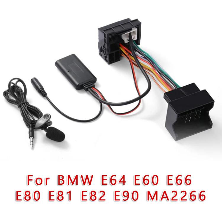 Car AUX Bluetooth Audio Cable + MIC for BMW E60 - free shipping - PMC TechLife - Order now!