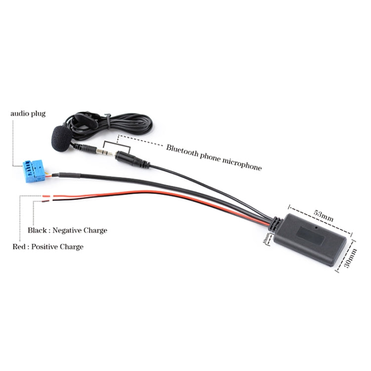 Car 6PIN AUX Bluetooth Audio Input Cable + MIC for Acura RDX TSX MDX CSX - DIY Cables by PMC TechLife | Online Shopping South Africa | PMC TechLife | Buy Now Pay Later Mobicred