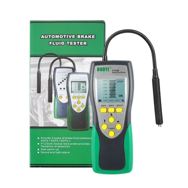 DUOYI DY23B Car Brake Fluid Detection Pen Moisture Tester - free shipping - PMC TechLife - Order now!