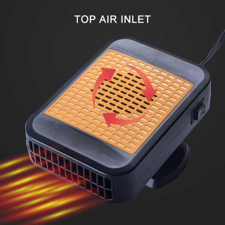 12V Car Hollow Heater Multifunctional Front Windshield Defroster and Demister(Orange) - Heating & Fans by PMC TechLife | Online Shopping South Africa | PMC TechLife | Buy Now Pay Later Mobicred