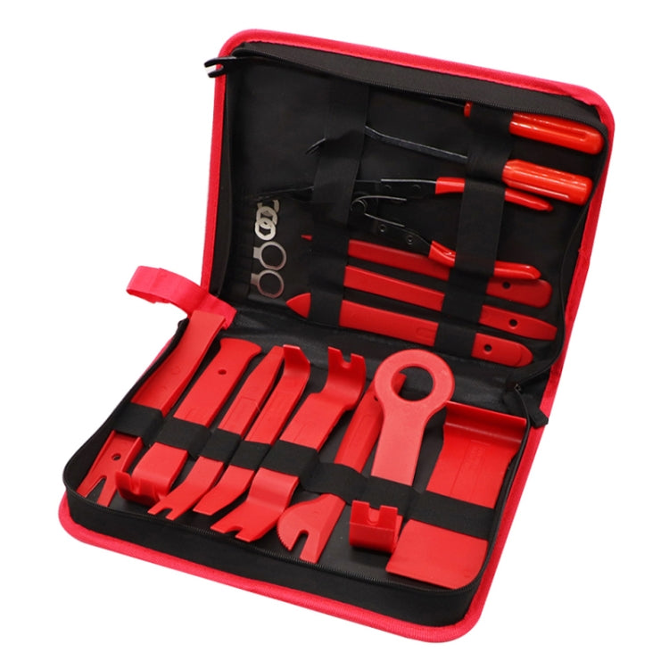 19 in 1 Car Audio Disassembly Tool Interior Disassembly Modification Tool (Red) - Hand Tool Sets by PMC TechLife | Online Shopping South Africa | PMC TechLife | Buy Now Pay Later Mobicred
