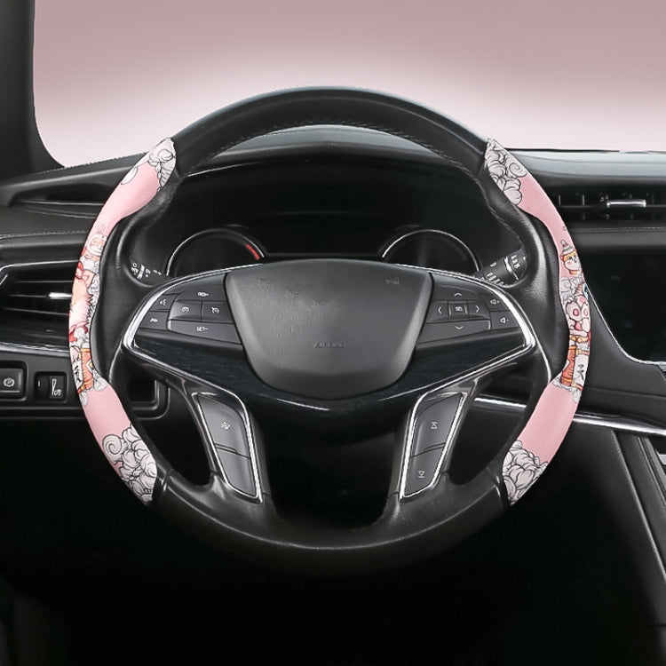 Car Universal China-Chic Relief Steering Wheel Cover (A Born Beauty) - Steering Wheel Accessories by PMC TechLife | Online Shopping South Africa | PMC TechLife | Buy Now Pay Later Mobicred
