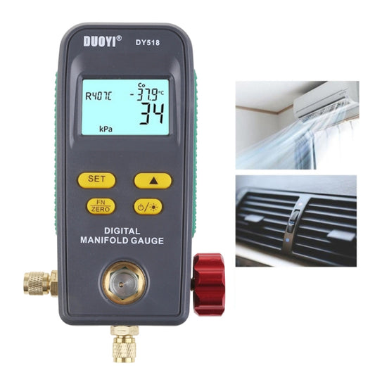 DUOYI DY518 Car Air Conditioning Repair Electronic Refrigerant Meter Air Conditioning Fluoride Meter - Electronic Test by DUOYI | Online Shopping South Africa | PMC Jewellery | Buy Now Pay Later Mobicred
