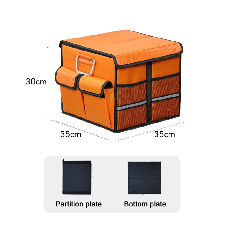 Car Trunk Foldable Storage Box, Capacity: 36L (Orange) - Stowing Tidying by PMC Jewellery | Online Shopping South Africa | PMC Jewellery | Buy Now Pay Later Mobicred
