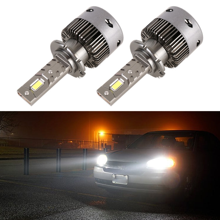 1 Pair D Series D2 Car HID Ballast to LED Headlight DC12V 35W 6000K 7000LM, 7040 Lamp Bead - LED Headlamps by PMC Jewellery | Online Shopping South Africa | PMC Jewellery | Buy Now Pay Later Mobicred