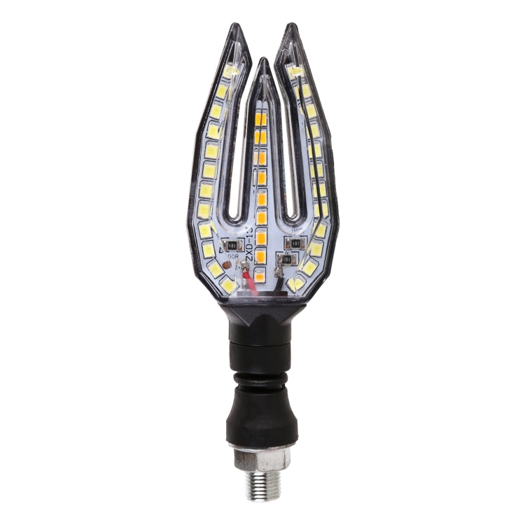 Motorcycle Turn Signal Light DC12V 1W 33LEDs SMD-3528 Lamp Beads (White Light) - Signal Lights by PMC Jewellery | Online Shopping South Africa | PMC Jewellery | Buy Now Pay Later Mobicred