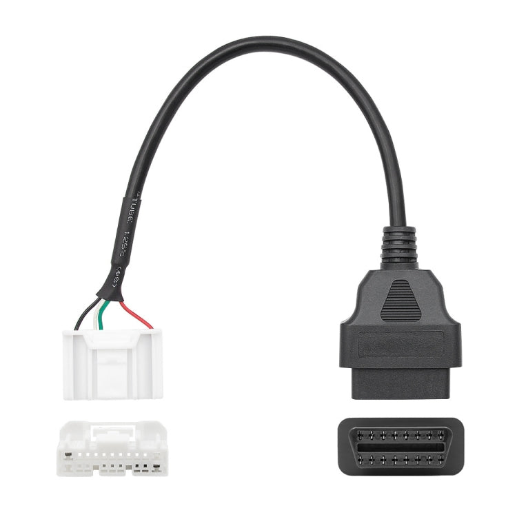 Car OBD2 Conversion Cable OBDII Diagnostic Adapter Cable for Tesla Model S - Cables & Connectors by PMC TechLife | Online Shopping South Africa | PMC TechLife | Buy Now Pay Later Mobicred