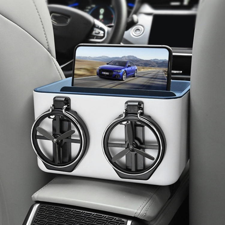 Car Multifunctional Storage Box Water Cup Holder (Blue) - Stowing Tidying by PMc TechLife | Online Shopping South Africa | PMc TechLife | Buy Now Pay Later Mobicred