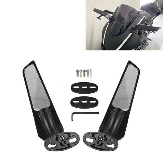 1 Pair Motorcycle Modified Wind Wing Adjustable Rotating Rearview Mirror - Side Mirrors by PMC Jewellery | Online Shopping South Africa | PMC Jewellery