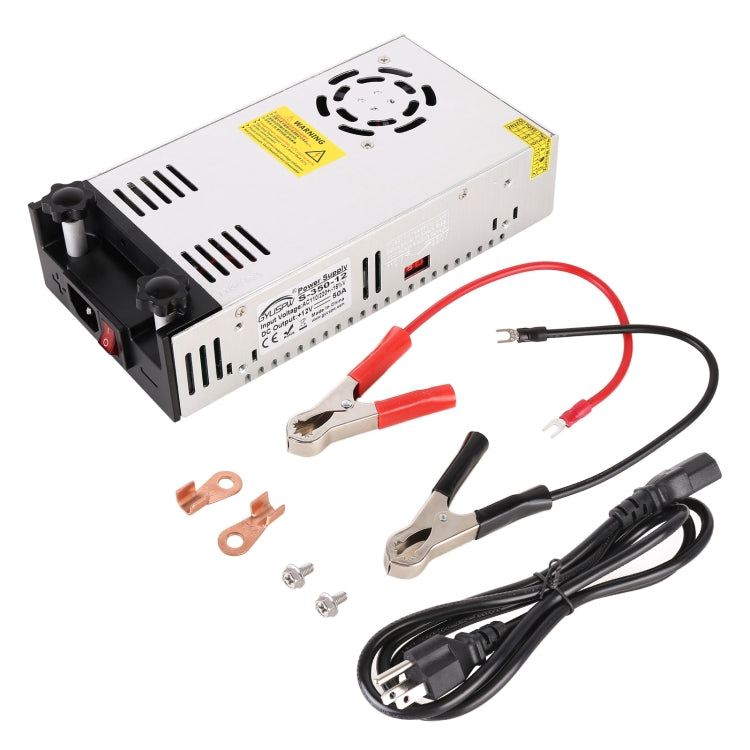 S-350-12 DC12V 350W 29A DIY Regulated DC Switching Power Supply Power Step-down Transformer with Clip, US Plug - Step-down Transformer by PMC TechLife | Online Shopping South Africa | PMC TechLife | Buy Now Pay Later Mobicred
