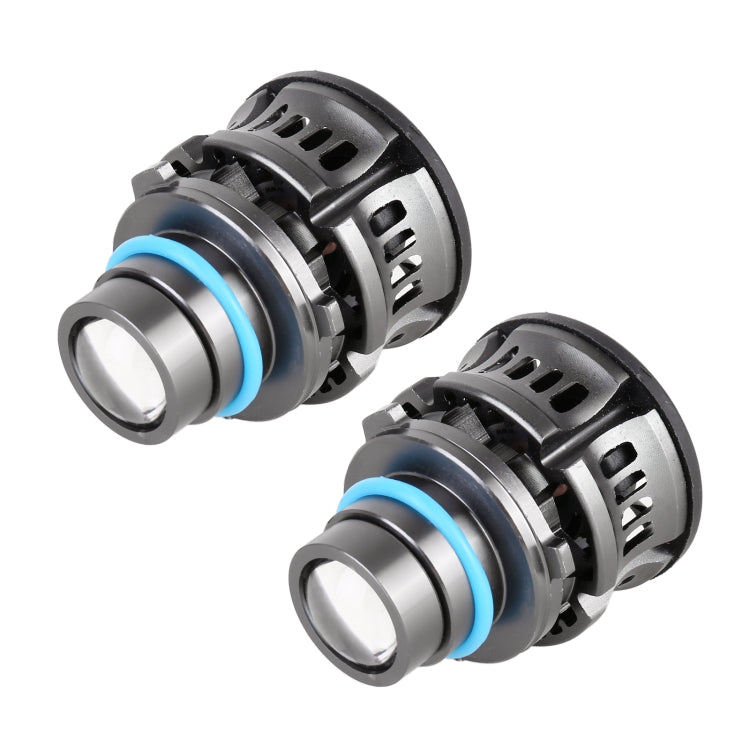 1 Pair 9006 27W / DC12V Car Aluminum Alloy LED Headlight (Blue Light) - LED Headlamps by PMC TechLife | Online Shopping South Africa | PMC TechLife | Buy Now Pay Later Mobicred