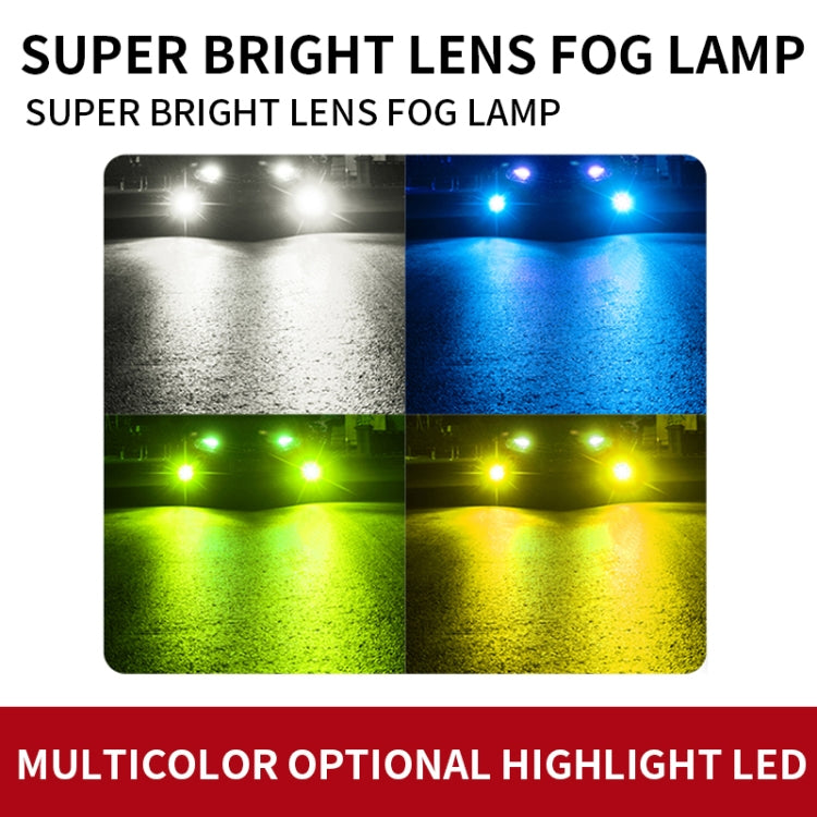 1 Pair H7 27W / DC12V Car Aluminum Alloy LED Headlight (Blue Light) - LED Headlamps by PMC TechLife | Online Shopping South Africa | PMC TechLife | Buy Now Pay Later Mobicred