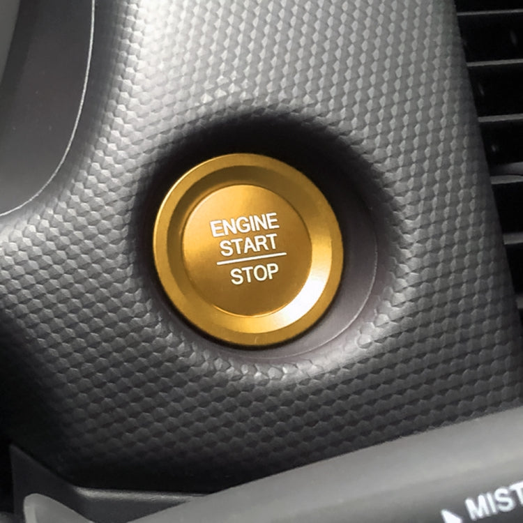 Car Engine Start Key Push Button Ring Trim Sticker for Honda(Gold) - Decoration Rings by PMC TechLife | Online Shopping South Africa | PMC TechLife | Buy Now Pay Later Mobicred
