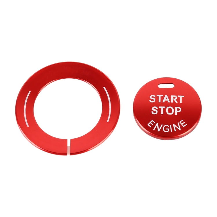 Car Engine Start Key Push Button Ring Trim Sticker for Infiniti (Red) - Decoration Rings by PMC TechLife | Online Shopping South Africa | PMC TechLife | Buy Now Pay Later Mobicred