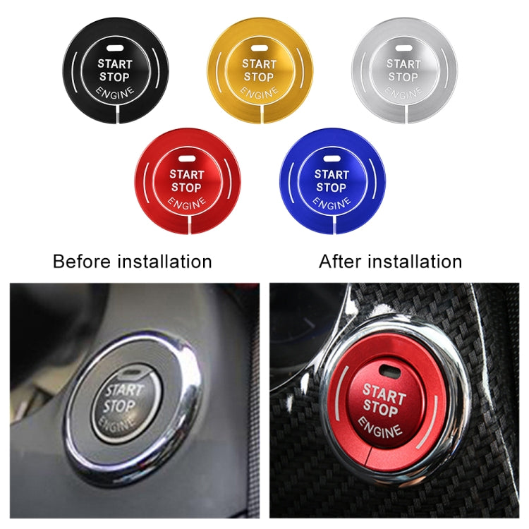 Car Engine Start Key Push Button Ring Trim Sticker for Infiniti (Silver) - Decoration Rings by PMC TechLife | Online Shopping South Africa | PMC TechLife | Buy Now Pay Later Mobicred