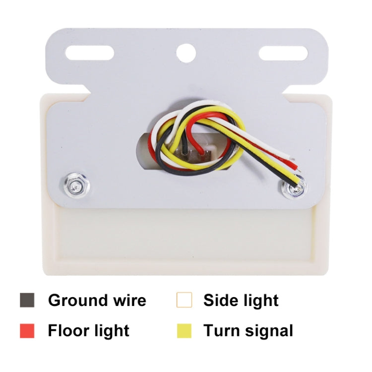4 PCS ZS-6001 DC24V Car / Truck Side Marker Indicator Lights Bulb Lamp (Yellow Light) - Clearance Lights by PMC TechLife | Online Shopping South Africa | PMC TechLife | Buy Now Pay Later Mobicred