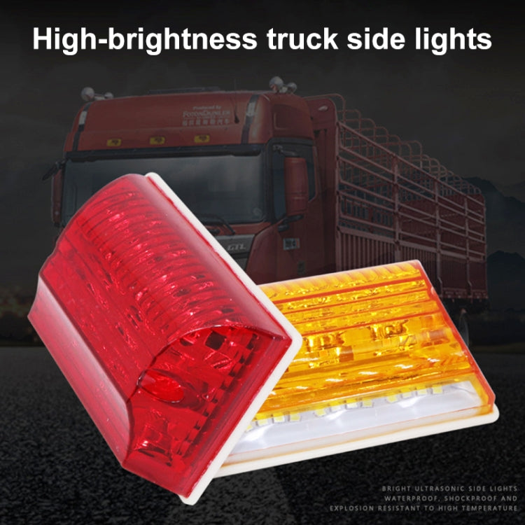 4 PCS ZS-6001 DC24V Car / Truck Side Marker Indicator Lights Bulb Lamp (Yellow Light) - Clearance Lights by PMC TechLife | Online Shopping South Africa | PMC TechLife | Buy Now Pay Later Mobicred