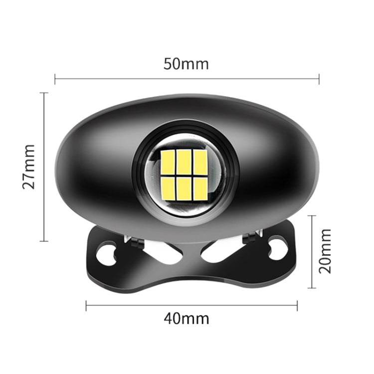 Car Adjustable LED Super Bright Flashing Reversing Light (Black) - Warning Lights by PMC Jewellery | Online Shopping South Africa | PMC Jewellery | Buy Now Pay Later Mobicred