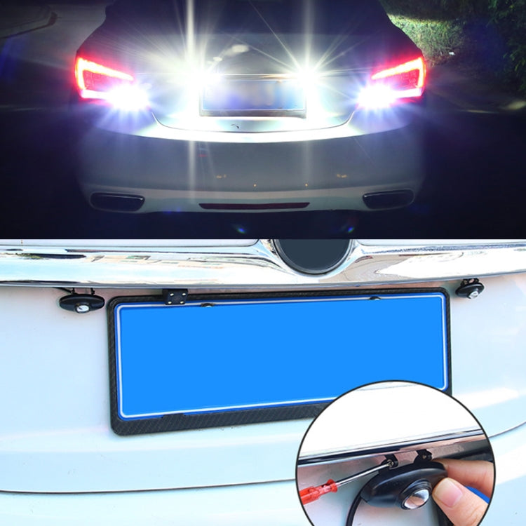 Car Adjustable LED Super Bright Reversing Light (Silver) - Warning Lights by PMC TechLife | Online Shopping South Africa | PMC TechLife | Buy Now Pay Later Mobicred