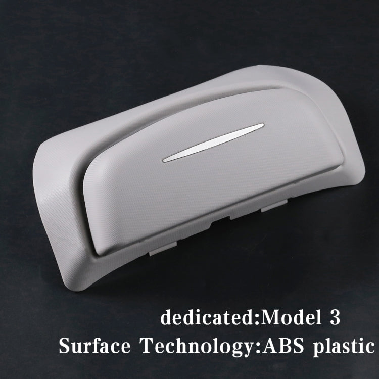 Car Ordinary Version Sunglasses Storage Box for Tesla Model 3 - Sunglasses & Glasses Clips by PMC TechLife | Online Shopping South Africa | PMC TechLife | Buy Now Pay Later Mobicred