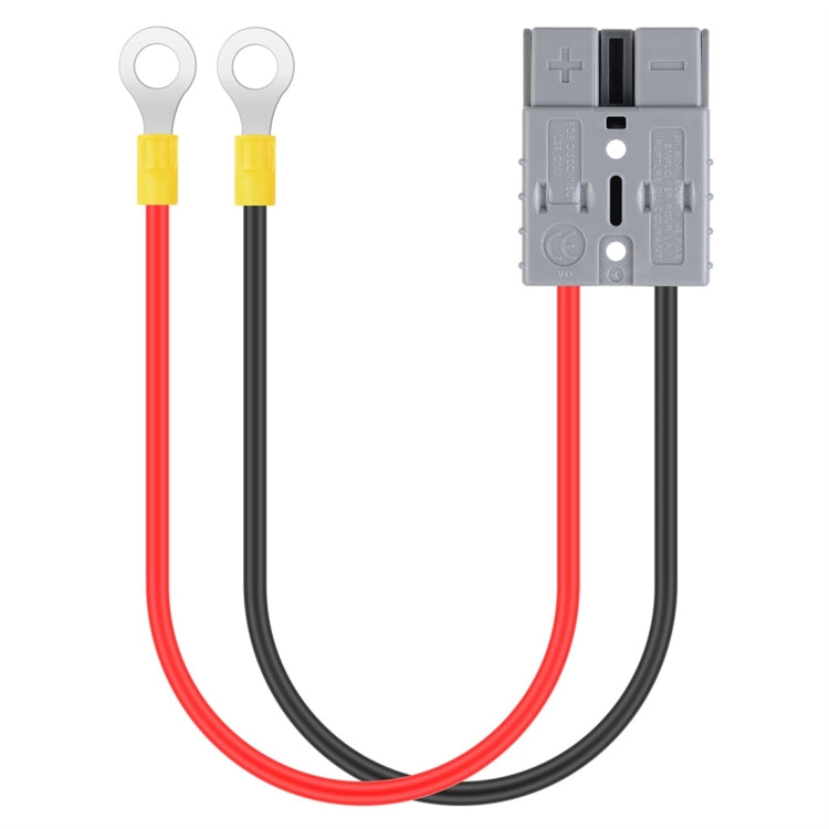50A 600V Battery Charger Battery Quick Disconnect Plug Trailer Winch Plug with 1FT Cable (Turn O Connector) - DIY Cables by PMC TechLife | Online Shopping South Africa | PMC TechLife | Buy Now Pay Later Mobicred