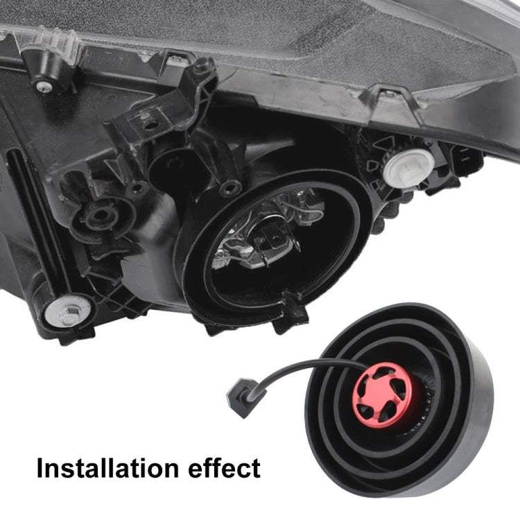 1 Pair C-1 Universal Headlight Soft Silicone Dust Cover - free shipping - PMC TechLife - Order now!