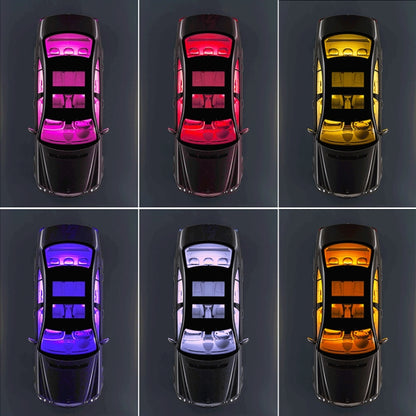 Y11 USB Car Colorful RGB Foot LED Atmosphere Light - Atmosphere lights by PMC Jewellery | Online Shopping South Africa | PMC Jewellery | Buy Now Pay Later Mobicred