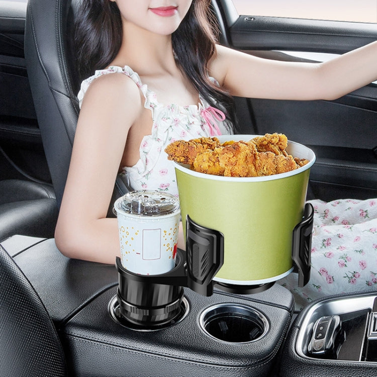 SB-3088 Car Multifunctional Retractable Rotating Water Cup Holder with Compass - Car Drink Holders by PMC TechLife | Online Shopping South Africa | PMC TechLife | Buy Now Pay Later Mobicred